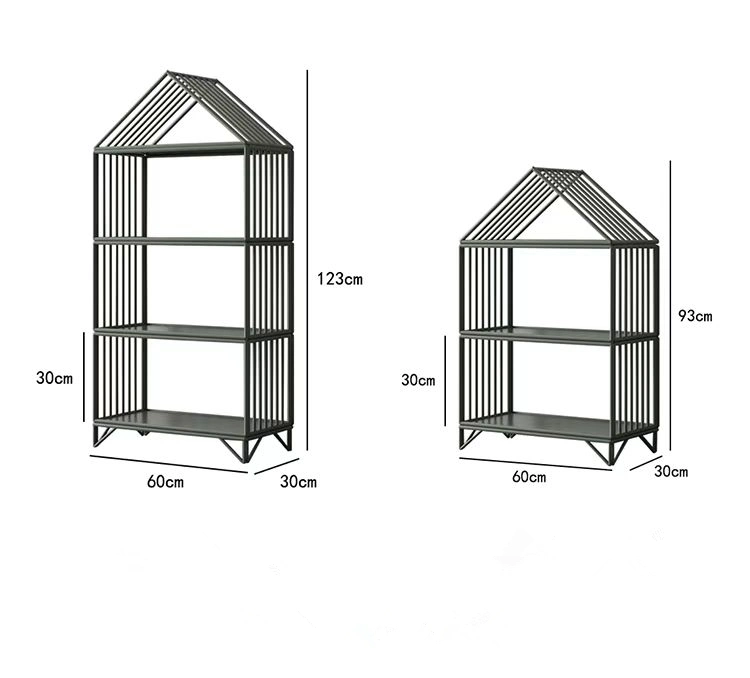 Modern Kids Bookshelf Children Bookcase Goods Shelf