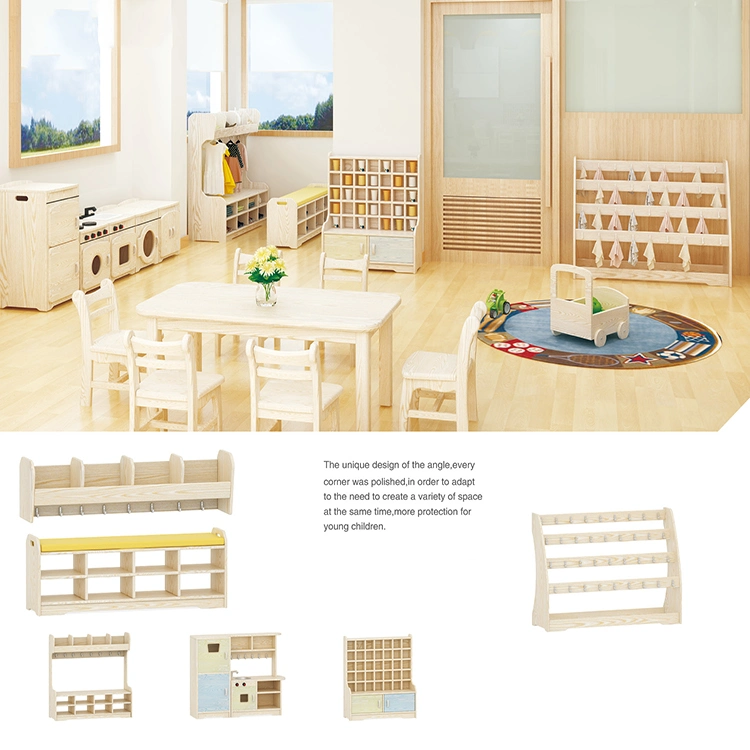 Childhood Ranch Series Designs Kindergarten Preschool Daycare Wholesale Plastic Kids School Furniture